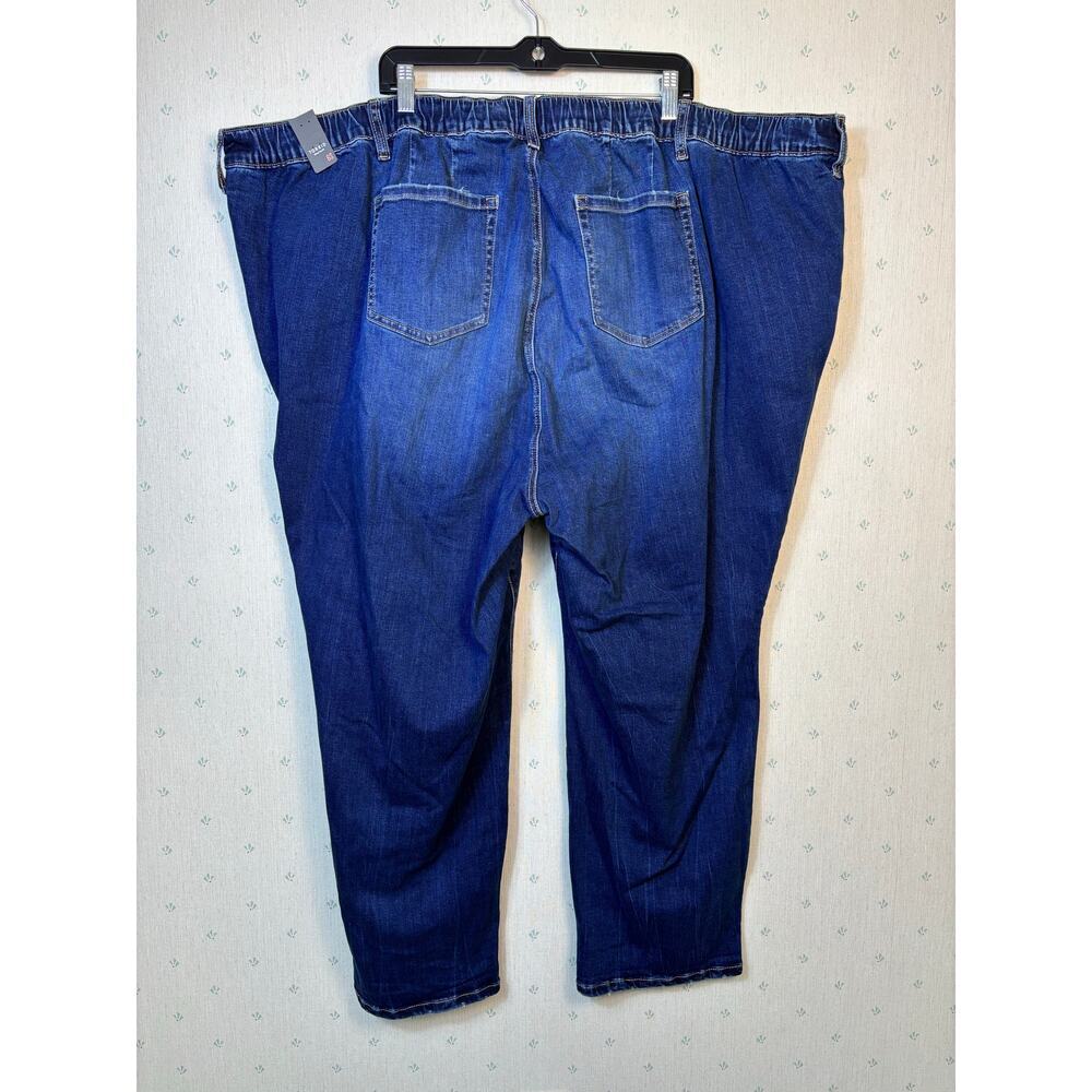 Torrid Weekend Boyfriend Mid Rise Jeans Size 6 Short Axis Pull On Drawstring NWT - Picture 4 of 9
